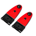 2X All Glass Rear Door Hinges with Hardware for LEER 100XL/100LE (N/A) 103528