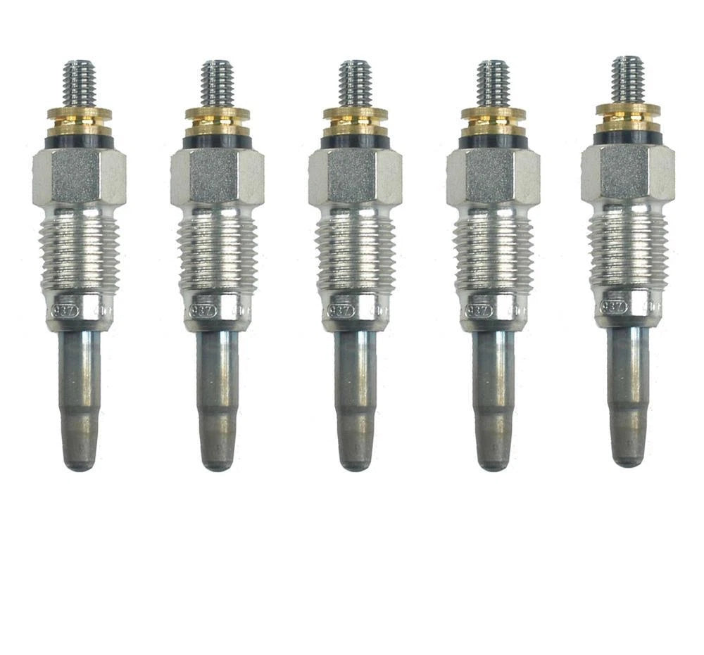 Set of 5 Diesel Glow Plugs for Audi 5000, Volkswagen EuroVan (1980–1991)