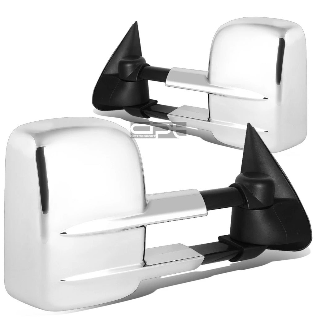 Powered Heated Side View Tow Mirror for Silverado Sierra (2003–2006) Chrome
