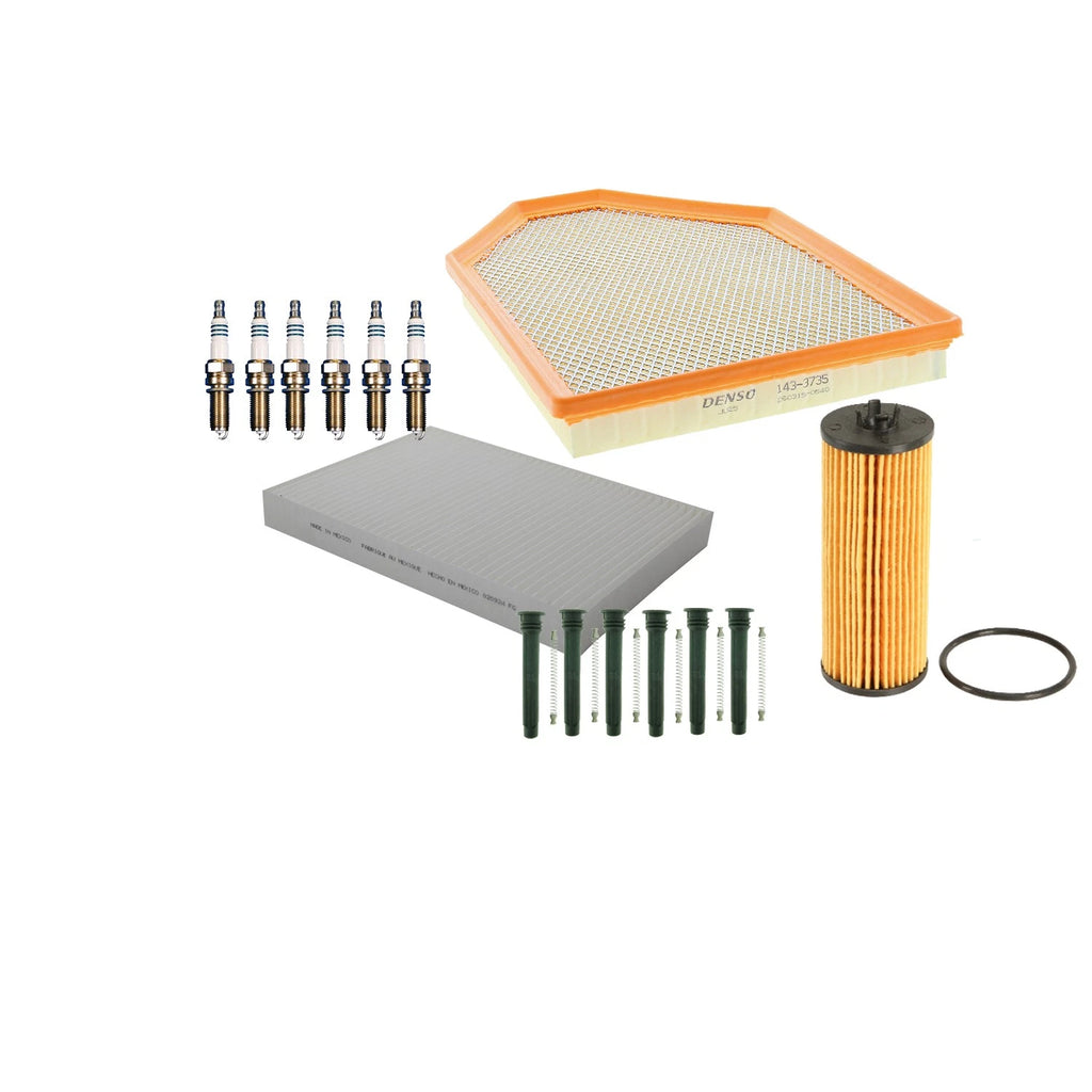 Tune Up Kit with NGK 6 Spark Plugs & Boots for Dodge Charger 300 (2011–2023)