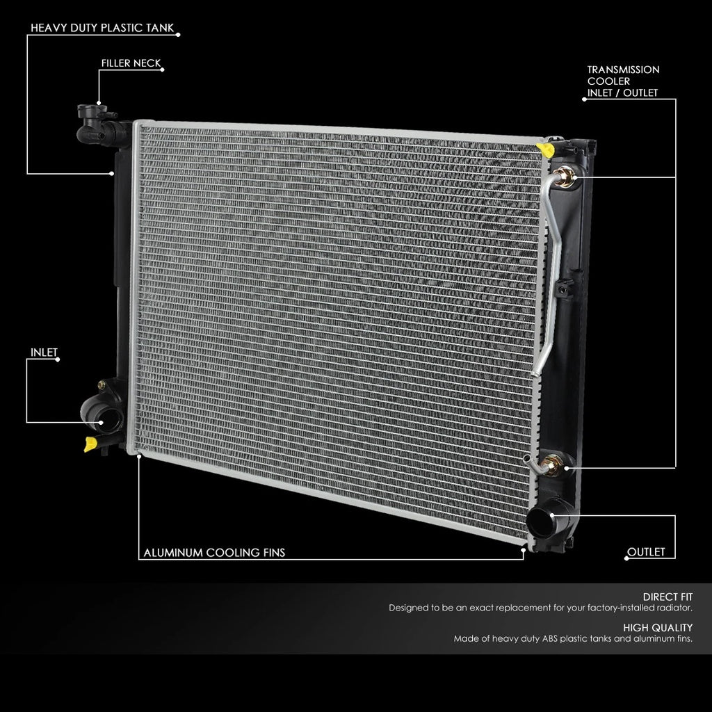 Cooling Radiator for Lexus RX350 (2007–2009) DPI 13019