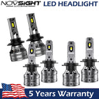 Combo LED Headlight + Fog Light Bulbs Kit for Hyundai Sonata (2011–2014)