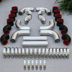 12PCS Intercooler Piping Kit for Universal Applications (3" Inch)