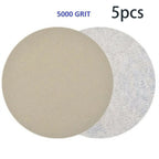 Set of 20 Sanding Disc Paper for Car Polishing and Wood Finishing