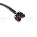10" Twin Peaks Ape Hanger Handlebar Package with Cable for Harley Touring (2014–2017)