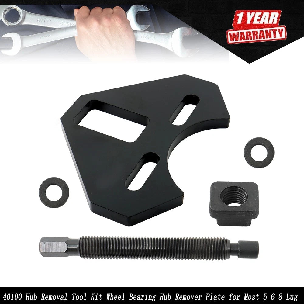 Hub Removal Tool Kit for 5-6-8 Lug Wheels (Universal)