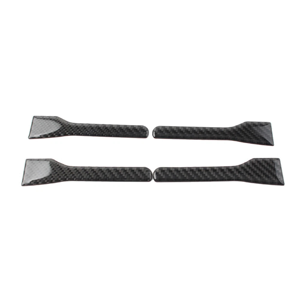 Set of 4 Black Inner Door Handle Cover Trim for Jeep Wrangler JK (2011–2017)