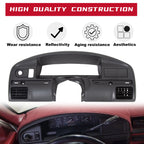 Dash Cluster Bezel Trim for Ford F150 F250 F350 (1992–1997)