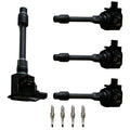 4X Ignition Coil & Spark Plug Pack for Honda Accord 2018–2021 1.5L L4 UF781