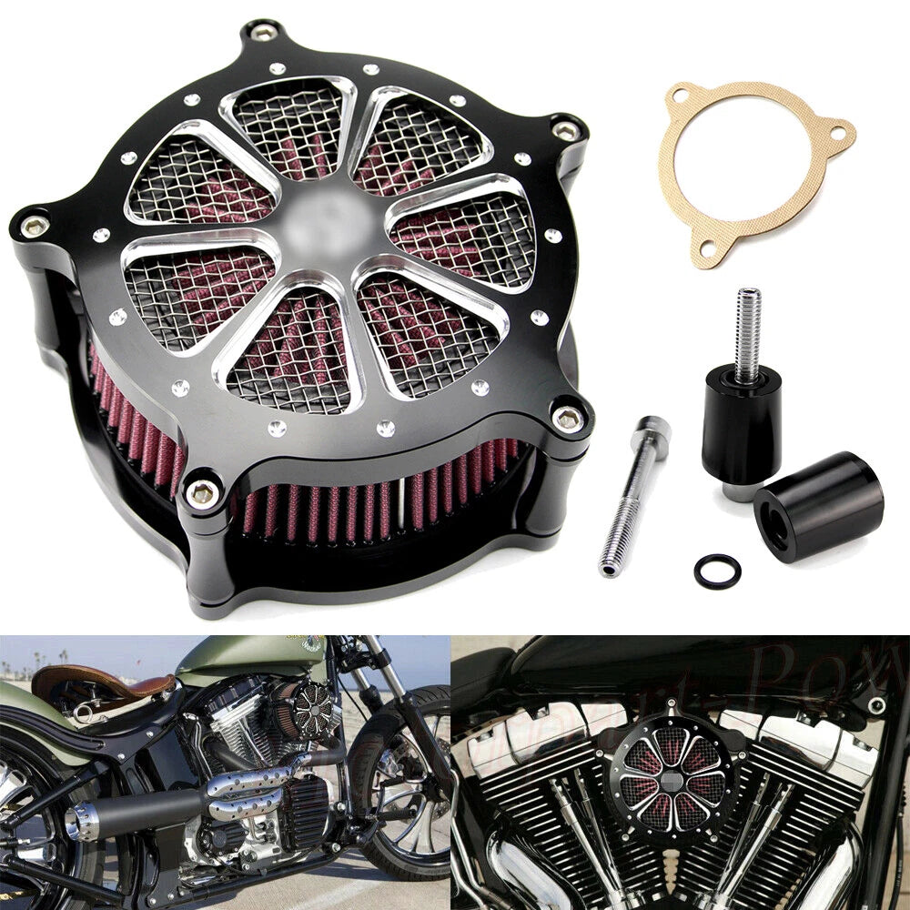 Air Cleaner Intake Filter for Harley Touring Road King FLHR (2008–2016)
