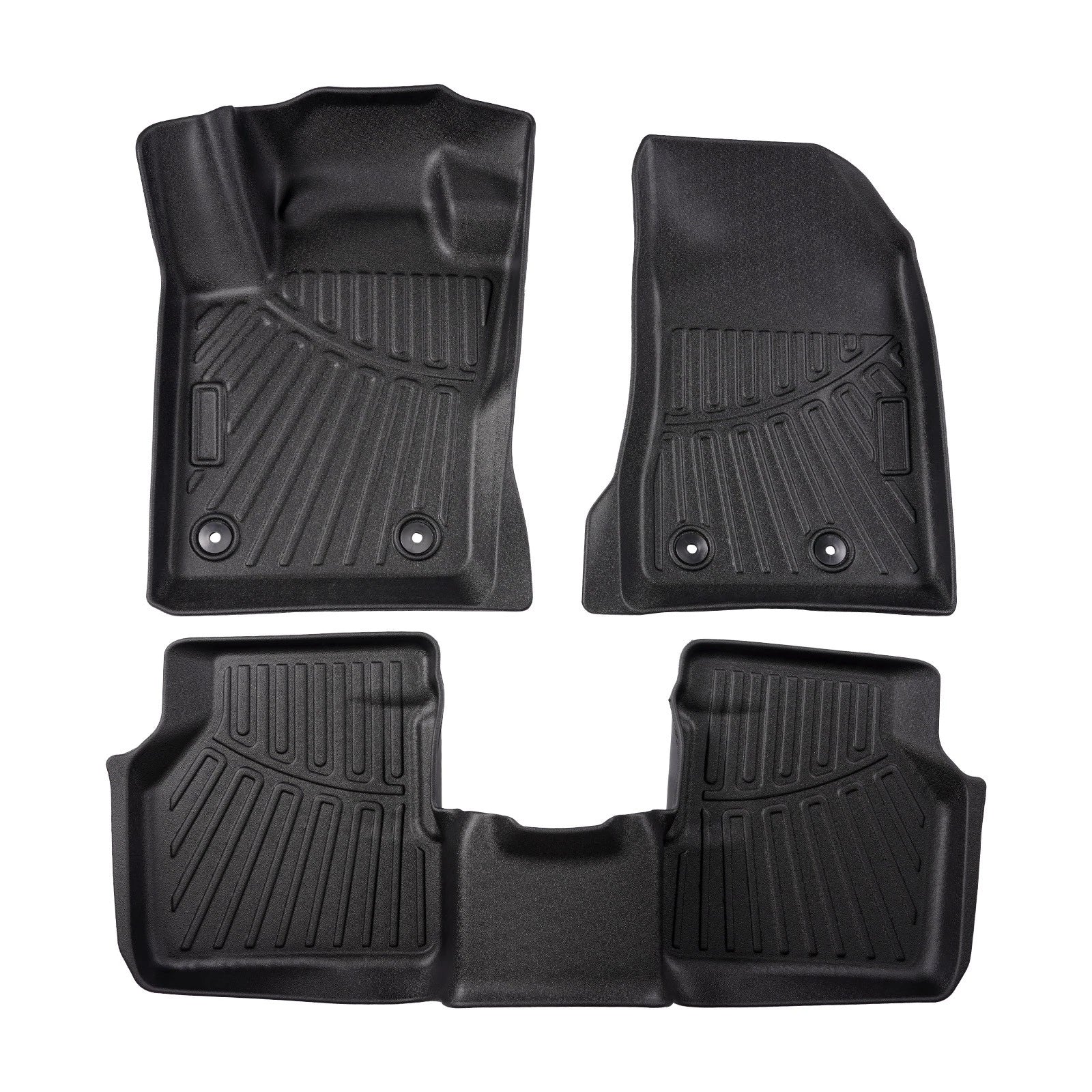 All Weather Floor Mat Liner for Jeep Compass (2017–2025) TPE Waterproof