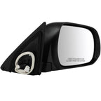 Side Mirror for Toyota Highlander (2008–2014) Passenger Side, Power, Black