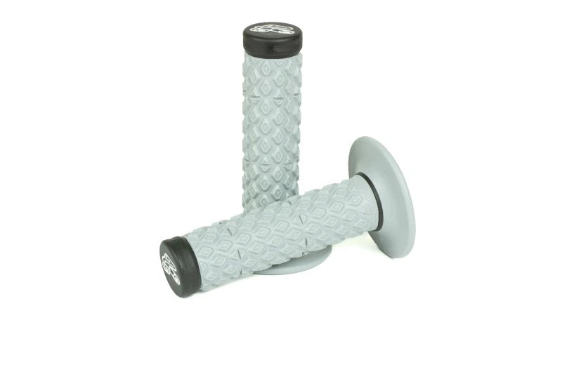 Renthal Soft/Firm MX Dual Compound Grips for Motorcycle (Tapered 1/2 Waffle)