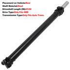Rear Driveshaft for Chevrolet Blazer, GMC Yukon (1992–1997)