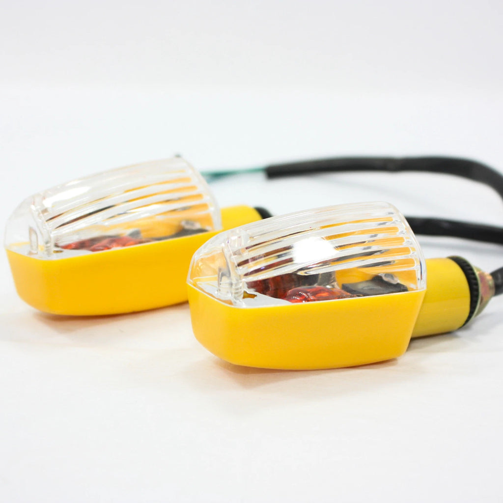 12V Yellow Indicator Turn Signal Light for Dirt Motorcycle Bike MX (PIT PRO)
