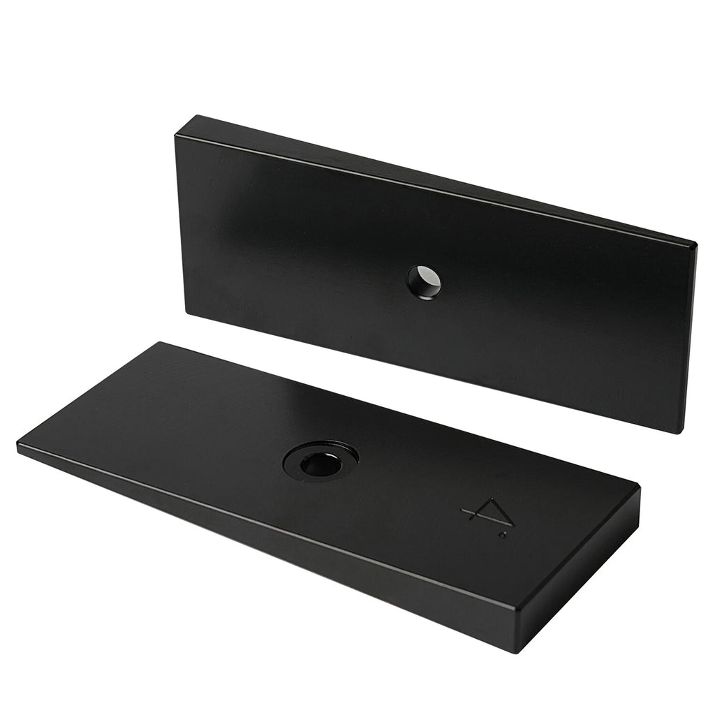 Set of 2 Steel Pinion Angle Shims 2" Wide 4° for Universal Applications