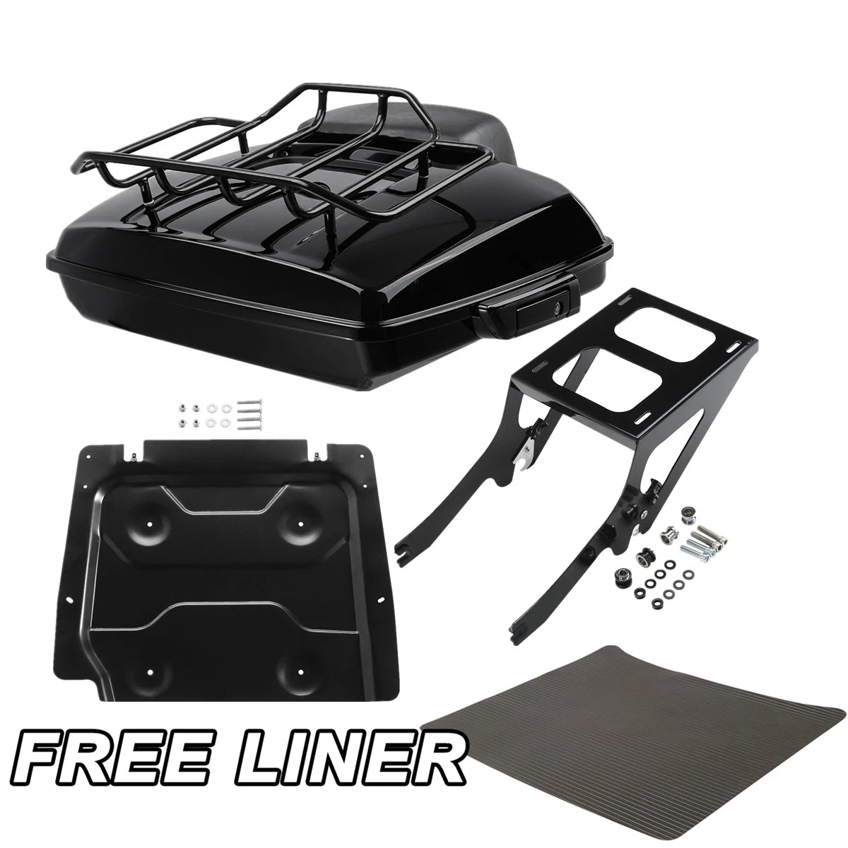 Razor Trunk Pad Mount Rack Plate for Harley Heritage Classic FLHC (2018–2020)