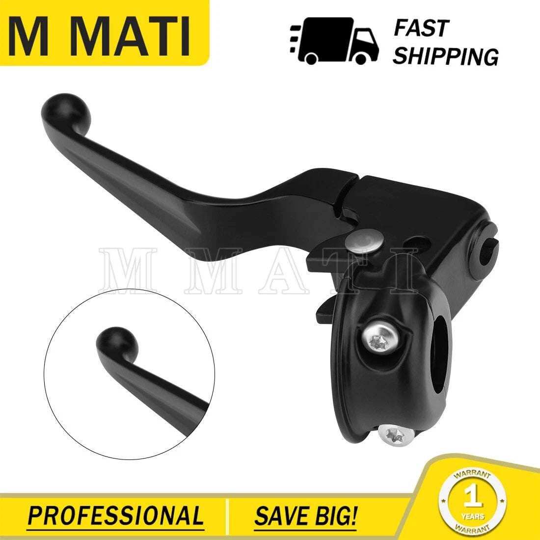 Clutch Lever Assembly Chrome for Harley Sportster 883 1200 (1996–2003)
