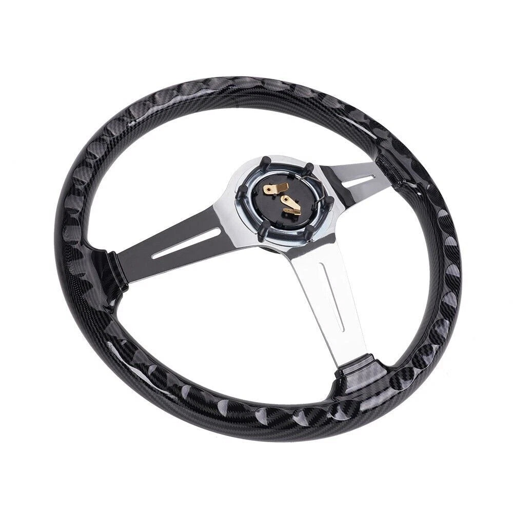14 Inch Acrylic Steering Wheel for EZGO TXT/Club Car/Yamaha