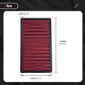 Drop In High Flow Air Filter 33-2395 for Ford Lincoln Mercury Mazda (2000–2023)