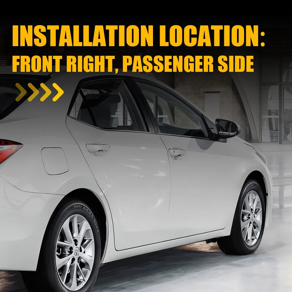Heated Mirror Glass for Toyota Corolla Sedan (2014â2019) Passenger Side