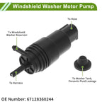 Windshield Washer Pump w/Grommet for BMW 740i