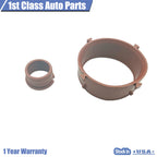 2 Turbo Charger Air Duct Seals for Mercedes-Benz E320 ML350 GL320 (2002–2009)