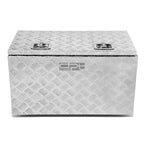 Aluminum Chrome Underbody Tool Box for Pickup Truck (30" x 18" x 17")