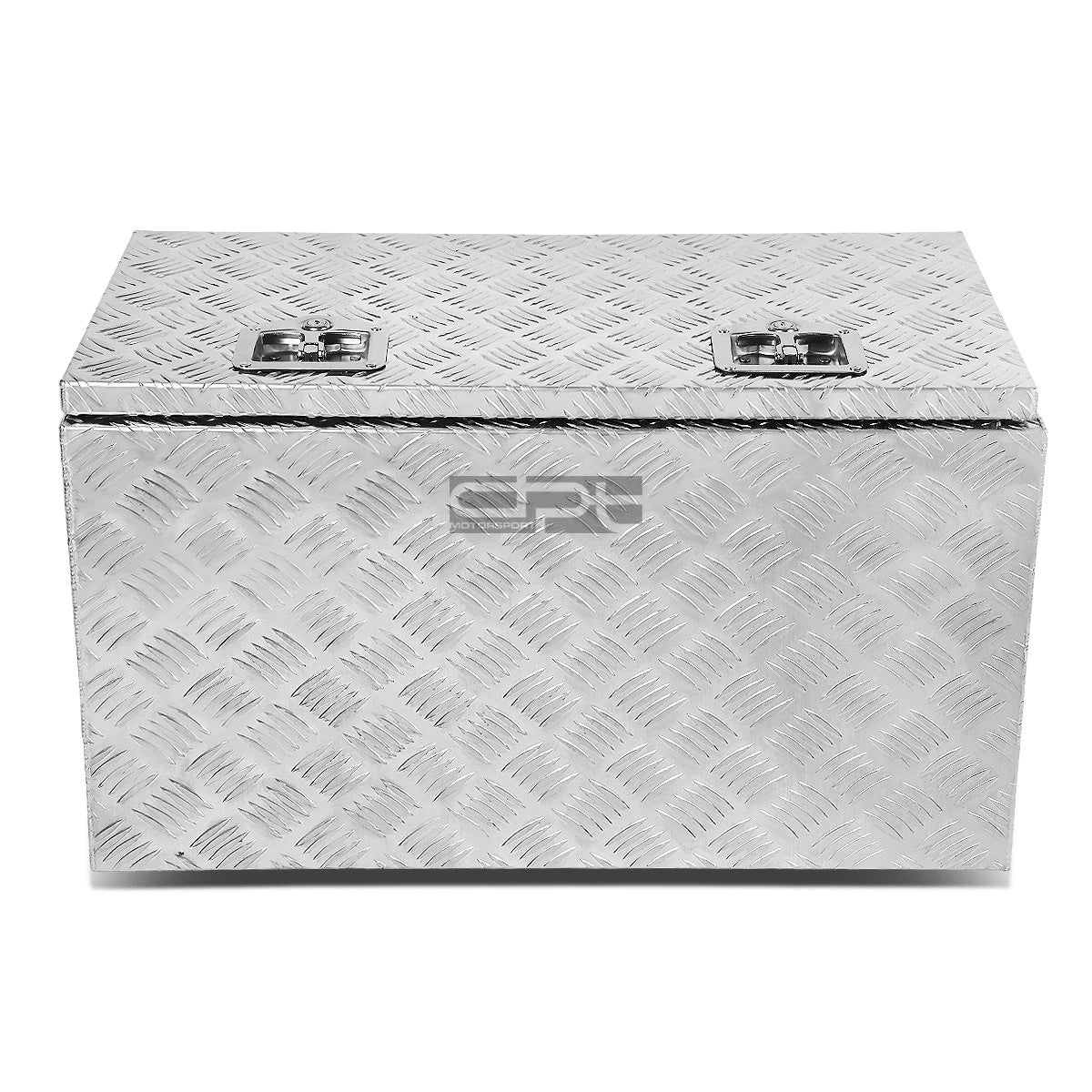 Aluminum Chrome Underbody Tool Box for Pickup Truck (30" x 18" x 17")