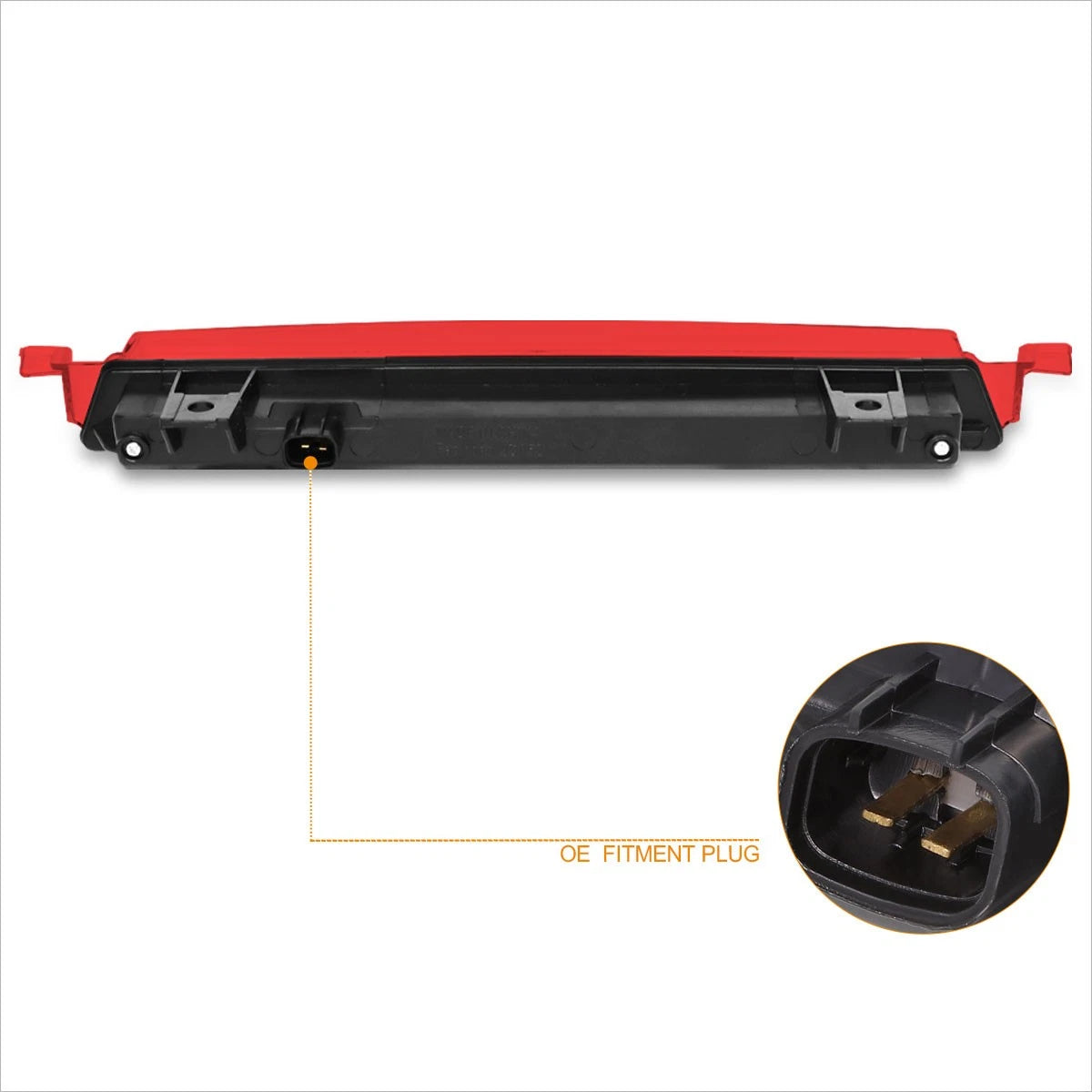 Gloss Black Front Bumper Spoiler Lip for Dodge Challenger (2015–2022)
