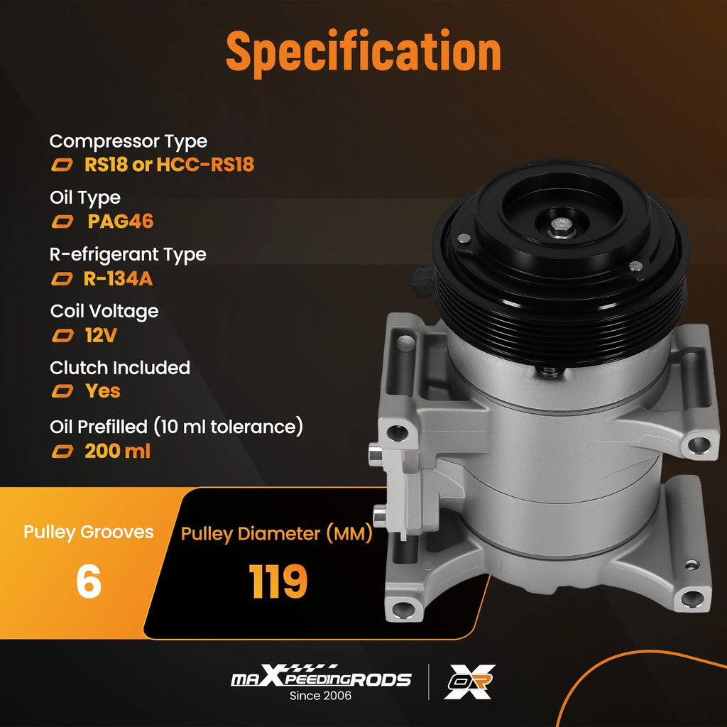 A/C Compressor for Jeep Grand Cherokee WK2 (2011-2020)
