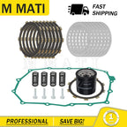 Clutch Friction Steel Plate Oil Filter for Honda Shadow Spirit 750 (2001–2003)