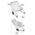 2X Luggage Rack Rails for Harley Touring Road King (2009–2025)
