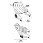 2X Luggage Rack Rails for Harley Touring Road King (2009–2025)