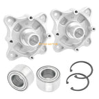 2 Rear Wheel Hubs & Bearings for Polaris Ranger 400 500 570 700 800 EV RZR 800