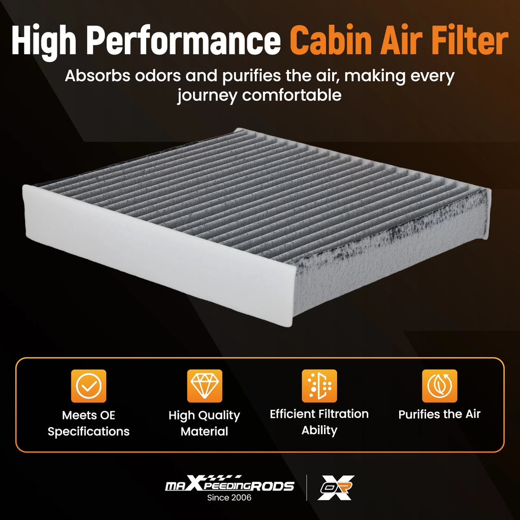 Cabin Air Filter for Honda (2006–2008) 72880AJ010 80291SAAJ01 CAF1851P CF10549