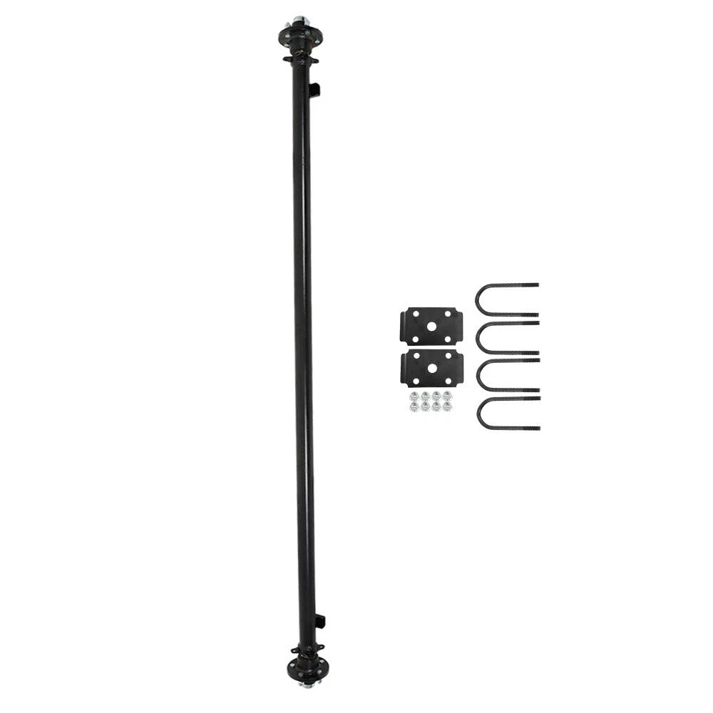 5 Lug Trailer Axle 5x4.5 Bolt Pattern for Trailer (89" HF, 74" Spring Center)