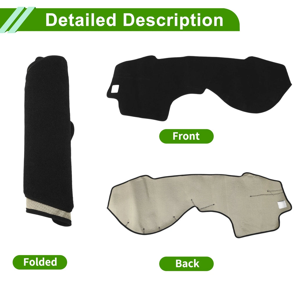 Dashboard Cover for Nissan Bluebird Sylphy G11 (2005–2012) Black Anti-Slip