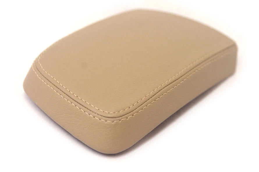 Center Console Armrest Cover for Toyota Yaris (2008–2011) Beige PVC Leather