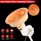 Fuel Filter for BMW 3 Series Coupe E46 (2003–2006) 16116768788 Metal Plastic