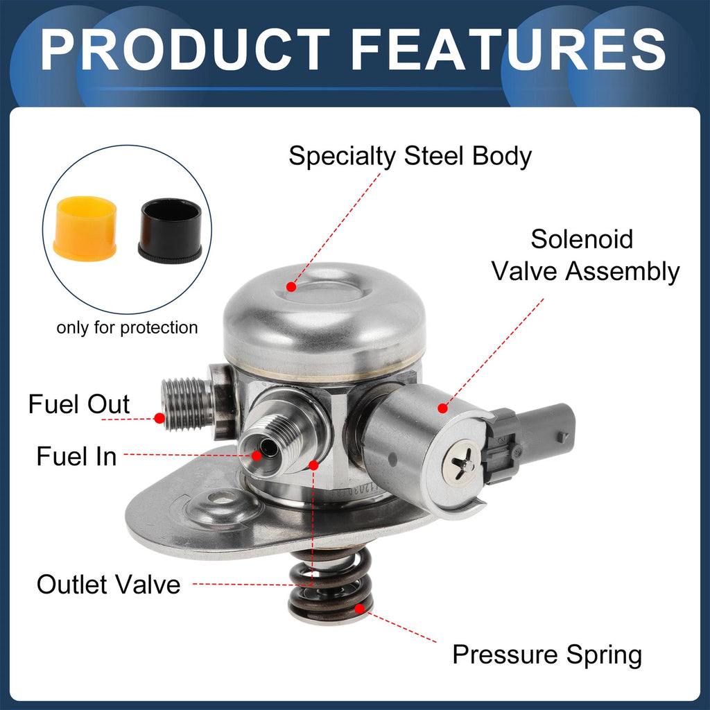 High Pressure Fuel Pump for BMW X1 X3 X4 Z4 (No. 13518604229)