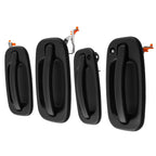 Set of 4 Black Exterior Door Handles for Cadillac EXT/ESV (1999–2006) 19356467