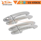 Set of 4 Chrome Door Handle Covers for Hyundai Santa Fe (2006–2012)