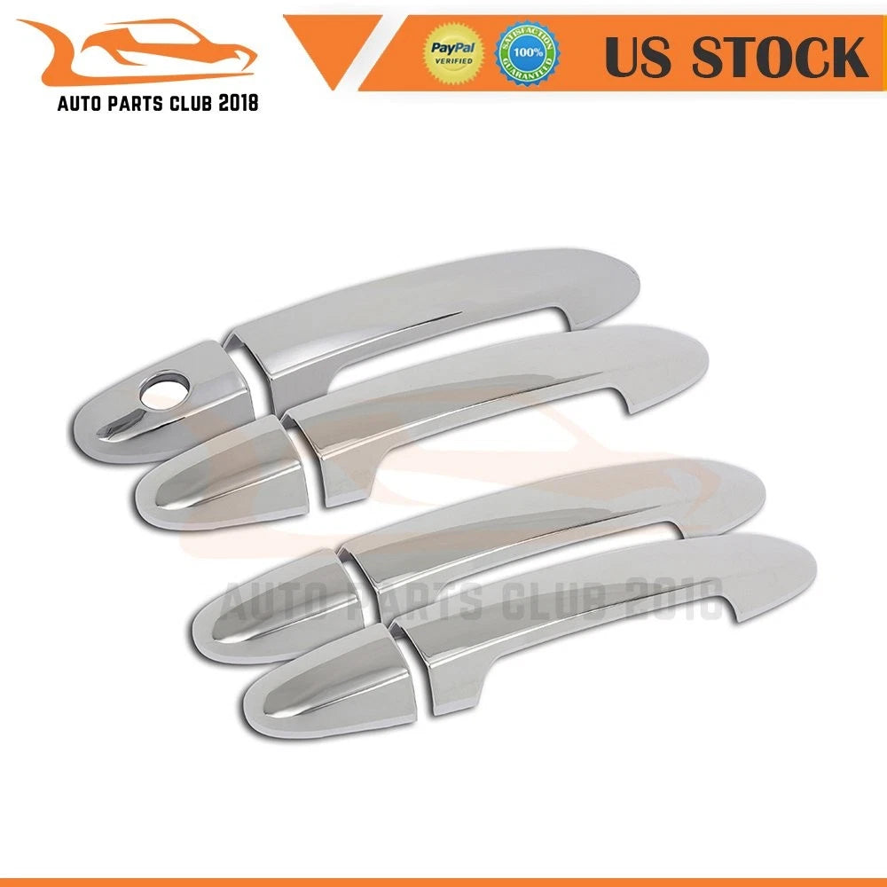 Set of 4 Chrome Door Handle Covers for Hyundai Santa Fe (2006–2012)