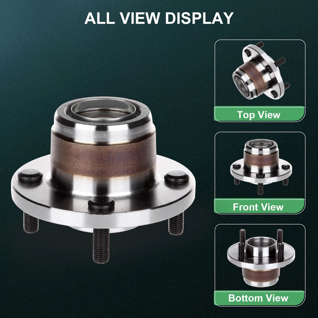 2X Rear Wheel Bearing Hub for Ford Focus (2000–2009)
