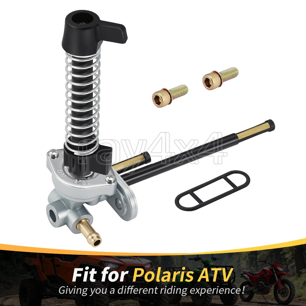 Aluminum Fuel Valve Petcock Lever Extension for Polaris Trail Blazer Trail Boss (1999–2006)