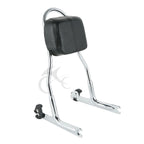 Chrome Detachable Sissy Bar Backrest for Harley Softail FLSTN FXSTB (2000–2011)