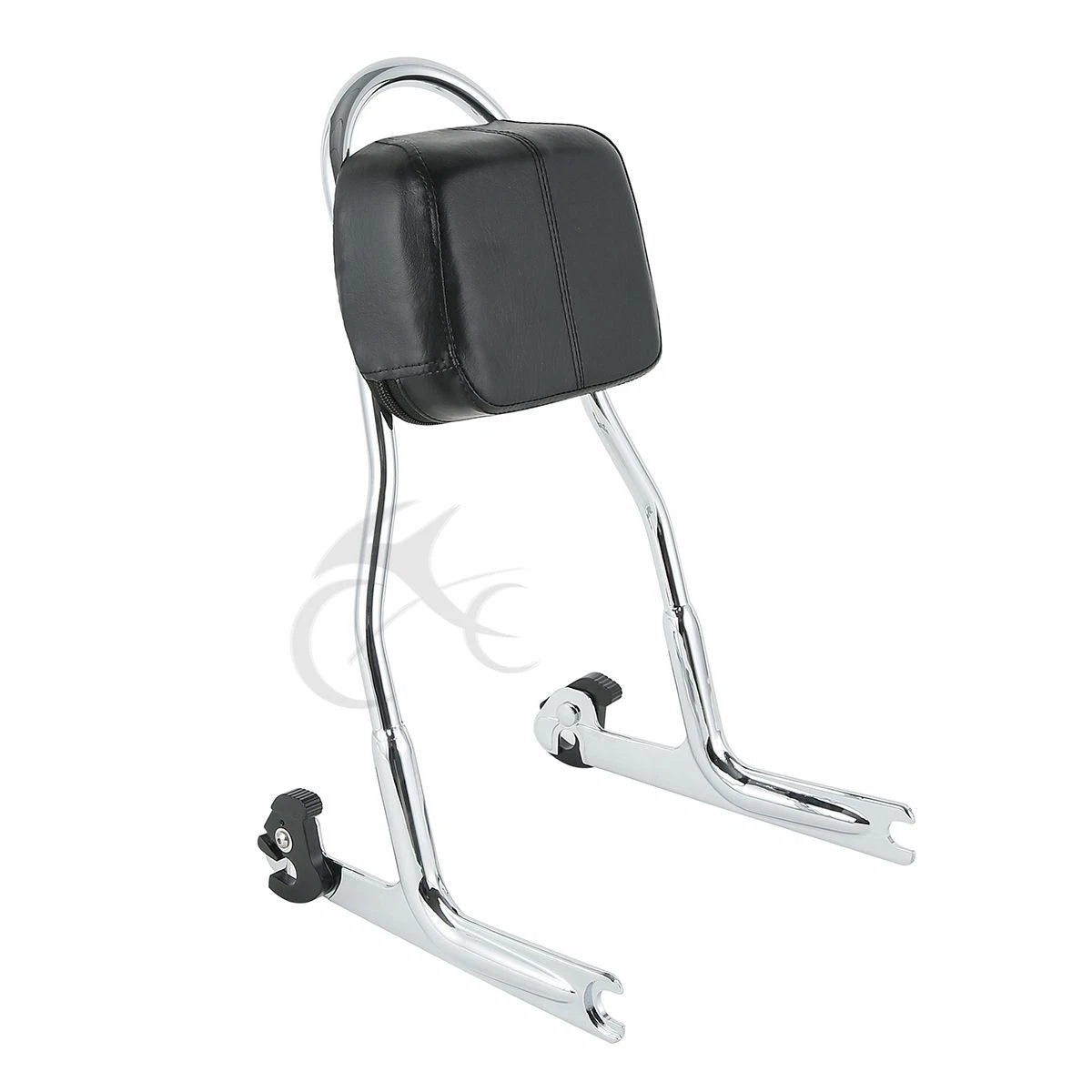 Chrome Detachable Sissy Bar Backrest for Harley Softail FLSTN FXSTB (2000–2011)