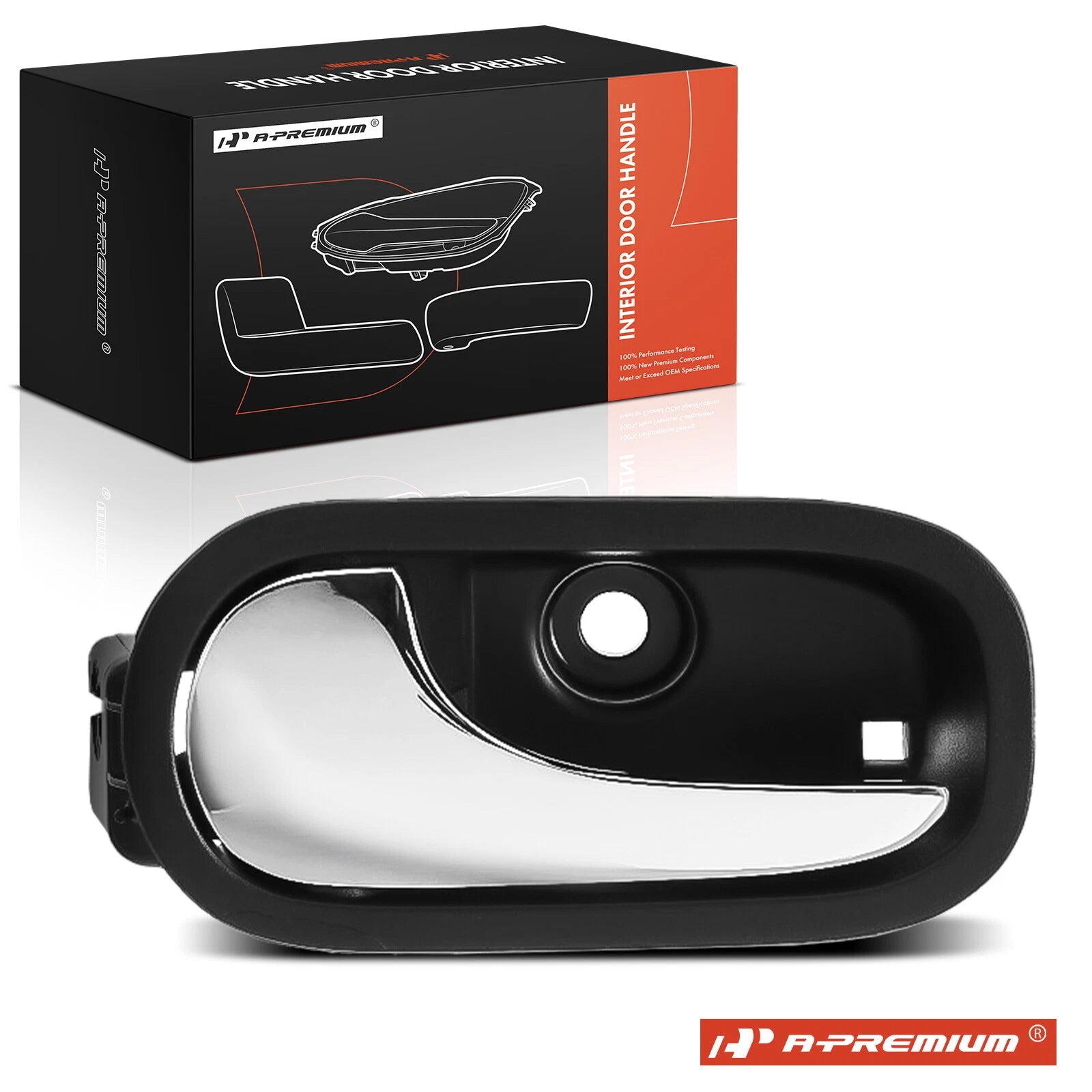 Rear Left Plastic Interior Door Handle for Chevrolet Malibu (2008â2012)