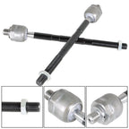 Set of 4 Front Inner Outer Tie Rod Ends for Hummer H3 H3T (2006-2010)